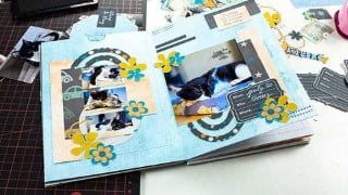 Scrapbook Mini Album for Baby Boys