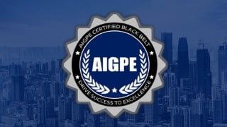 Six Sigma: Lean Six Sigma Black Belt (Part 1) (Accredited)