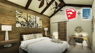SketchUp 2020 Interior Room Design