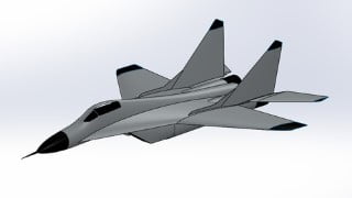 SOLIDWORKS: Mikoyan Mig-29