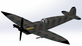 SOLIDWORKS: SpitFire HF VII