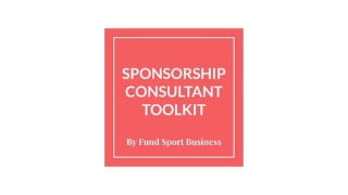 Sponsorship Strategy toolkit