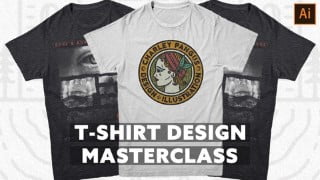 T-SHIRT DESIGN MASTERCLASS - BEGINNER TO PRO FAST