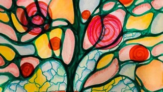 Tree of Success. Art Meditation. Energy psychology.