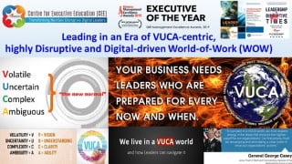 UPDATED! 2023 - Leading in the VUCA-Centric Era of Work