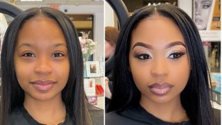 BEGINNERS NATURAL EYESHADOW AND EYELASH APPLICATION