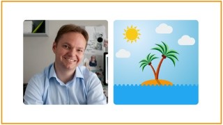 Free Adobe Illustrator Tutorial - Most Wanted Flat Design Techniques #1: Desert Island