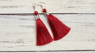 Free Crafting Tutorial - How to make Creative Tassel Earrings and Lapel Pins