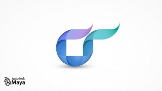 Free Maya Tutorial - 3D Logo Design using Autodesk Maya