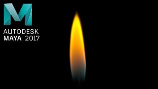 Free Maya Tutorial - Maya FX_Simulate a Realistic Candle Flame_SoliBros