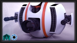 Free Maya Tutorial - Model and Present a 3d Drone using Maya and Keyshot