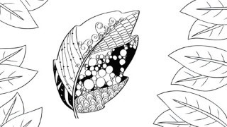 Free Procreate Digital Illustration App Tutorial - Creative Zen Tangle: Create unique works of art and unleash