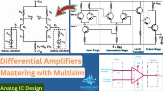 Integrated Circuit: Learn Differential Amplifier on MULTISIM