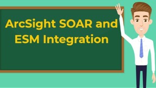 Integration of ArcSight SOAR and ESM