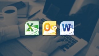 Ready to work in Microsoft Excel, Word, and Outlook