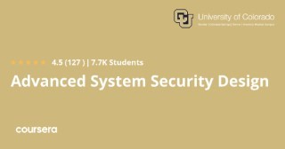 Advanced System Security Design Specialization