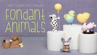 Cake Topper Techniques: Fondant Animals