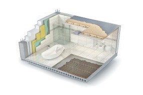 Construction Materials with X-Rays