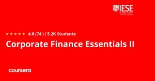 Corporate Finance Essentials II