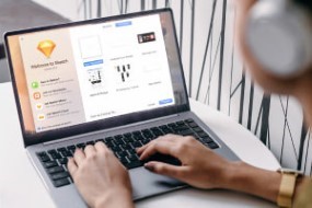 Designing using Sketch Application
