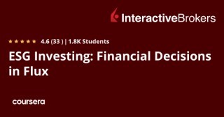 ESG Investing: Financial Decisions in Flux Specialization