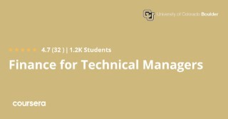 Finance for Technical Managers Specialization