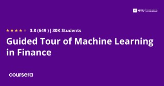 Guided Tour of Machine Learning in Finance