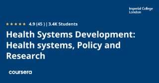 Health Systems Development: Health systems, Policy and Research 1 Health Systems Development: Health systems, Policy and Research