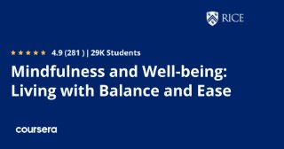Mindfulness and Well-being: Living with Balance and Ease 1 Mindfulness and Well-being: Living with Balance and Ease