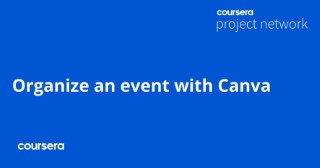 Organize an event with Canva