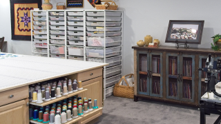 Organizing the Perfect Sewing & Quilting Studio
