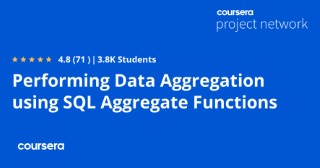 Performing Data Aggregation using SQL Aggregate Functions