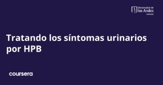 Tratando los síntomas urinarios por HPB