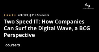 Two Speed IT: How Companies Can Surf the Digital Wave, a BCG Perspective