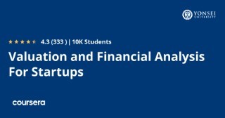 Valuation and Financial Analysis For Startups Specialization