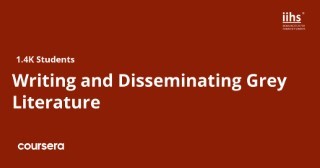 Writing and Disseminating Grey Literature