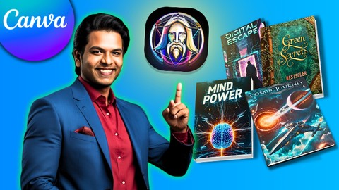 Canva & Leonardo AI Phoenix - Ebook Cover Design Mastery