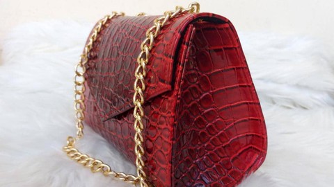 How to sew a Leather Clutch bag