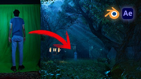 Mastering Realistic 3D Environment in Blender & Green Screen