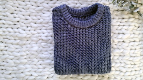 Crochet Sweater For Beginners- Crochet your first garment