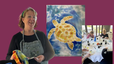 Free Tutorial - Paint On Silk And Create Your Own Wearable Art