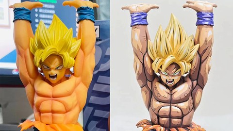 Repaint 2d comic style figure online Course