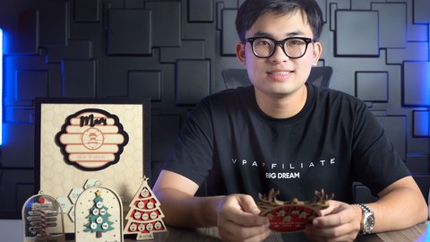 Free Tutorial - Create digital Christmas ornaments and sell them on Etsy.