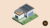 3D House Illustration with Adobe Illustrator for beginner