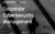 Corporate Cybersecurity Management
