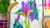 Easy Watercolor Iris Flower Painting with Galaxy Background
