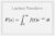 Electrical Circuits Laplace Transforms