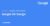 Google UX Design