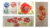 Paint poppy trio in a VERY WET style & one more controlled.